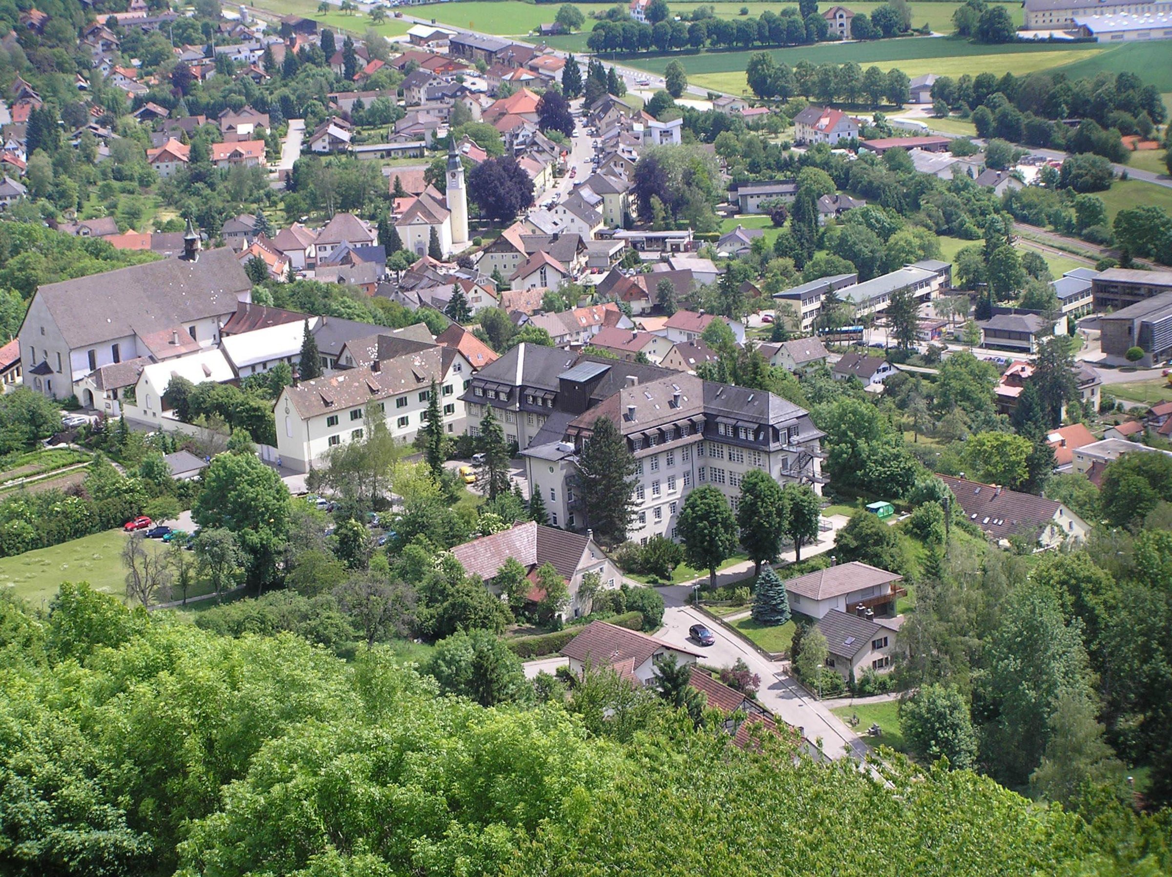 Stühlingen von oben