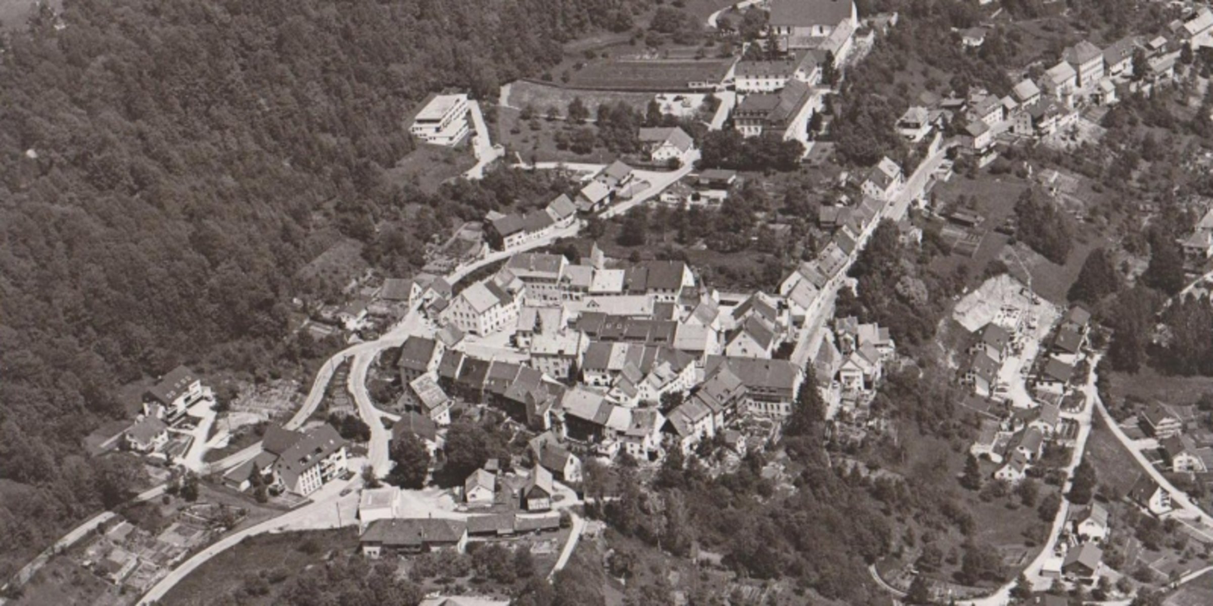 Alte Luftaufnahme von Stühlingen Alte Luftaufnahme von Stühlingen